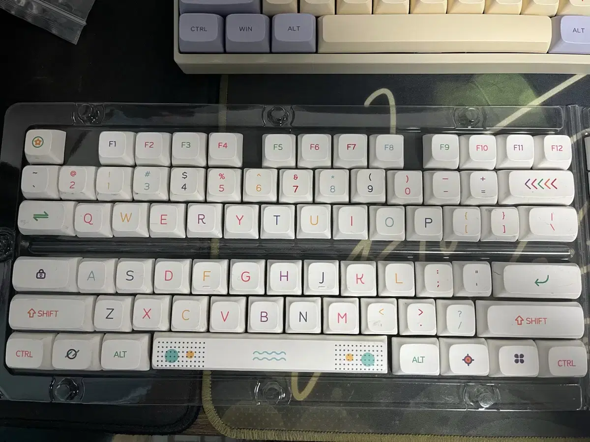 워키 XDA PBT 네온사인 키캡